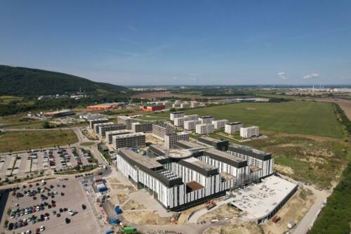nemocnica novej generacie bory - stavba august 2021 22